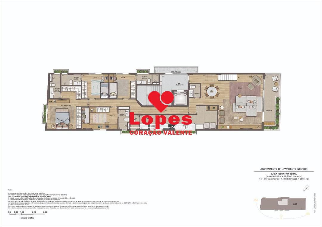 Apartamento, 4 quartos, 274 m² - Foto 22