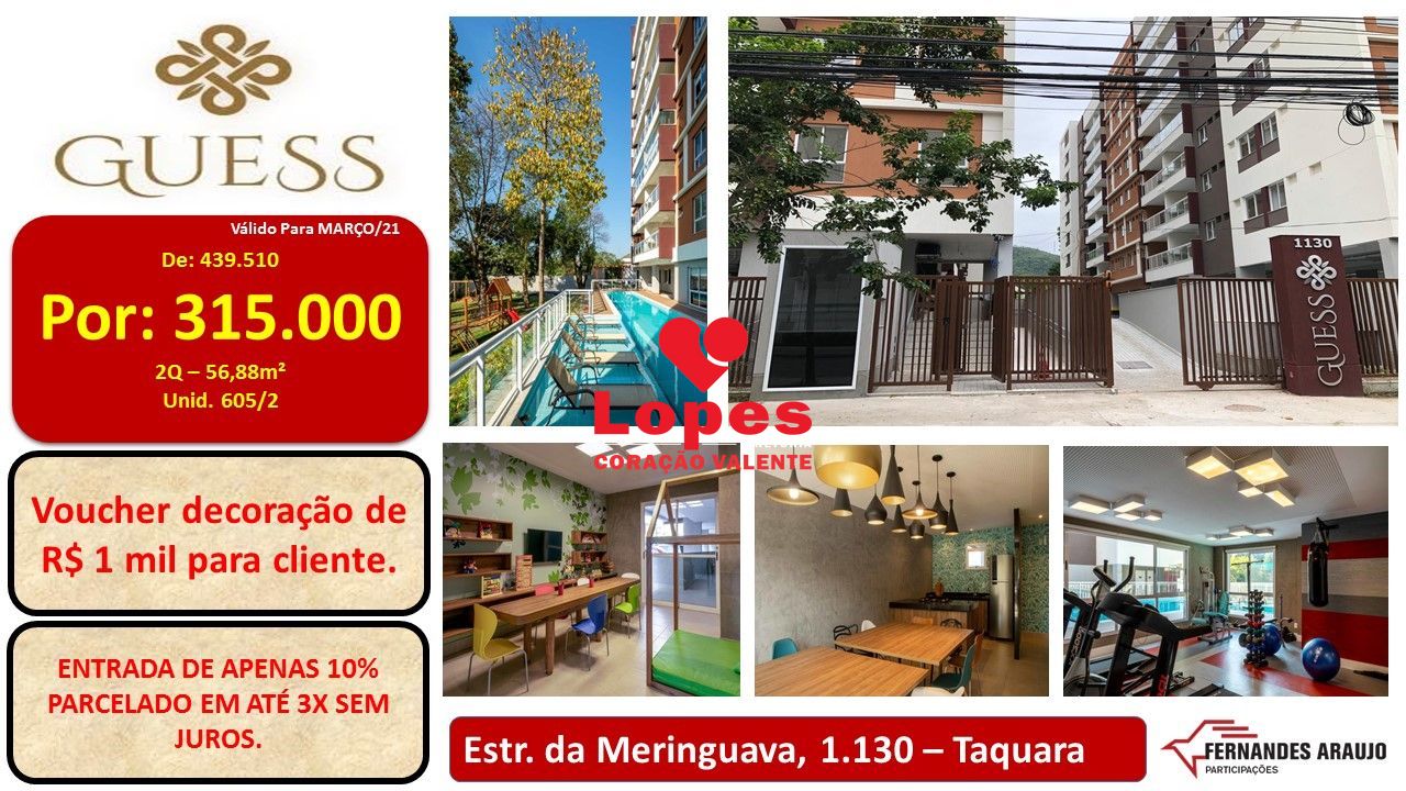 Apartamento à venda com 2 quartos, 56m² - Foto 1