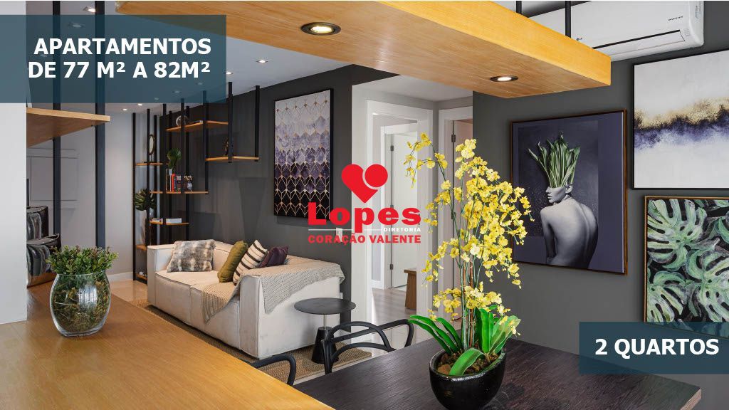 Apartamento à venda com 2 quartos, 79m² - Foto 1