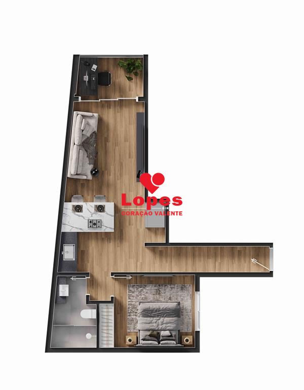 Apartamento, 1 quarto, 50 m² - Foto 31