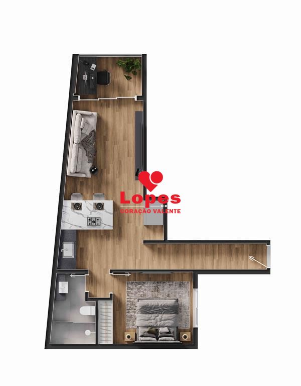 Apartamento à venda com 1 quarto, 50m² - Foto 31