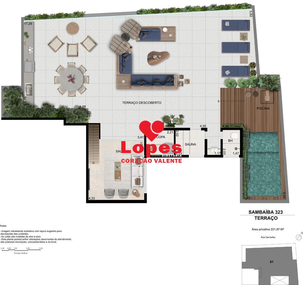 Apartamento à venda com 3 quartos, 129m² - Foto 21