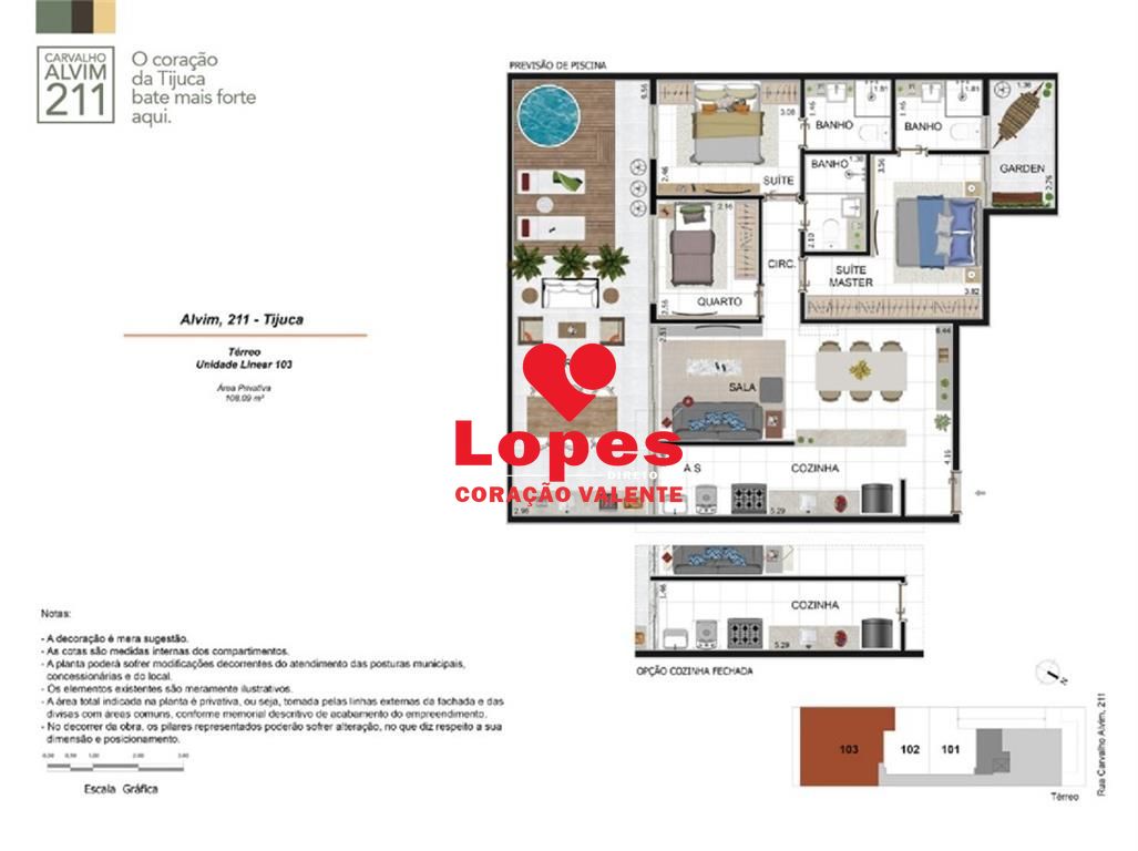 Apartamento à venda com 2 quartos, 62m² - Foto 13