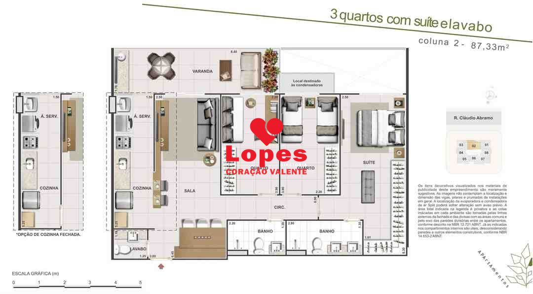 Apartamento, 2 quartos, 74 m² - Foto 15