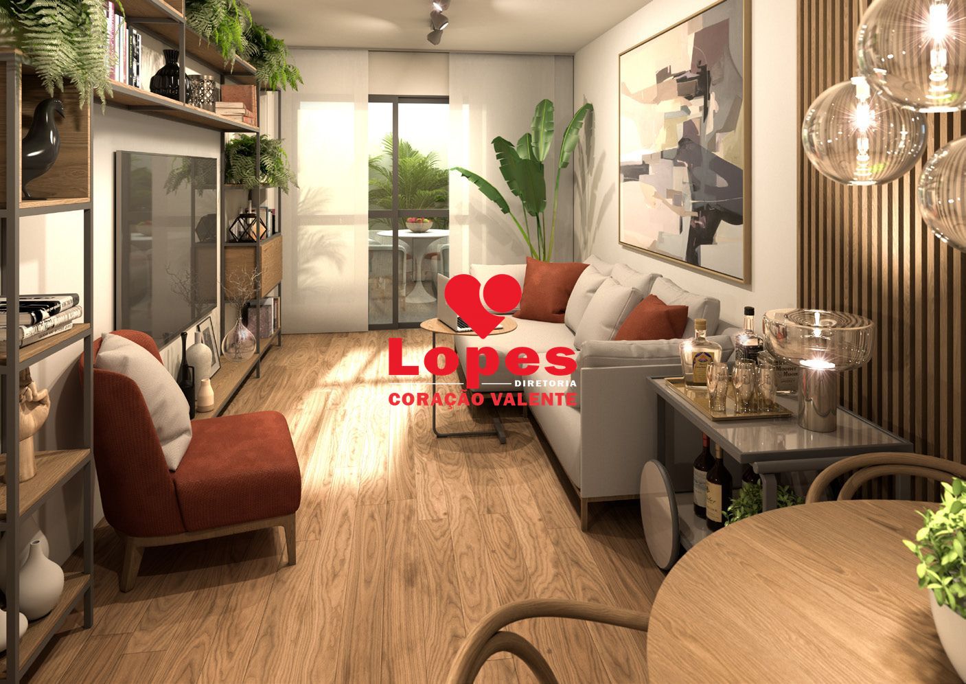 Apartamento, 1 quarto, 51 m² - Foto 1