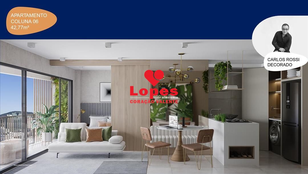Apartamento, 1 quarto, 42 m² - Foto 7