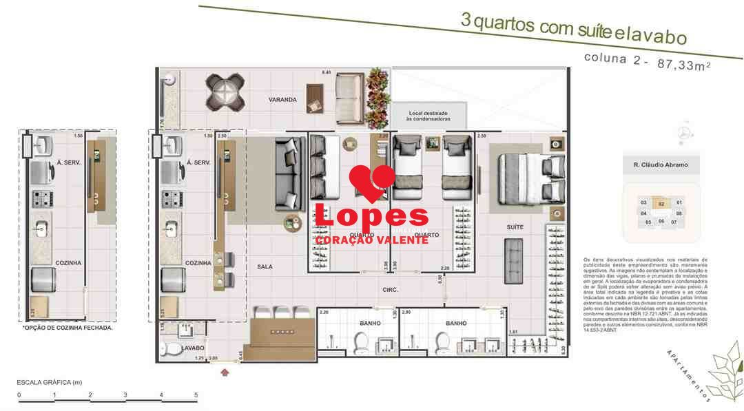 Apartamento à venda com 2 quartos, 74m² - Foto 12