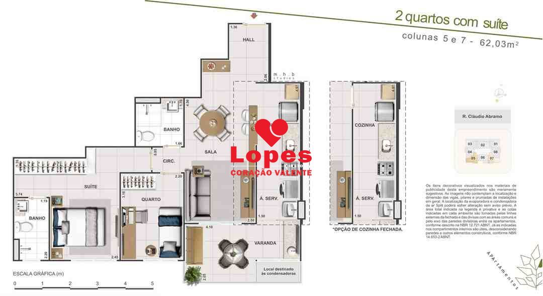 Apartamento à venda com 2 quartos, 74m² - Foto 14