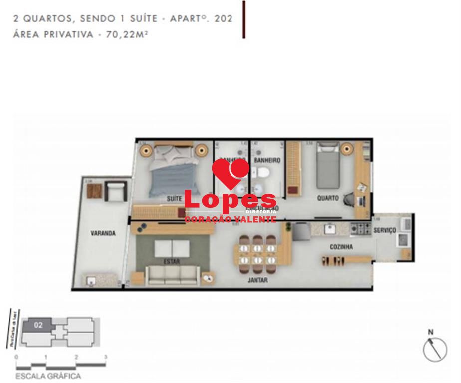 Cobertura, 3 quartos, 138 m² - Foto 16
