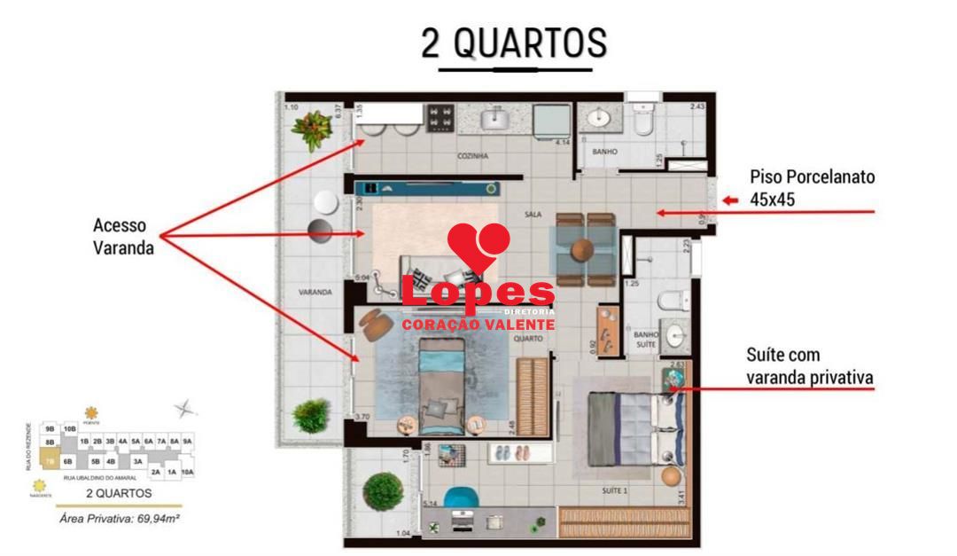 Apartamento, 2 quartos, 69 m² - Foto 20
