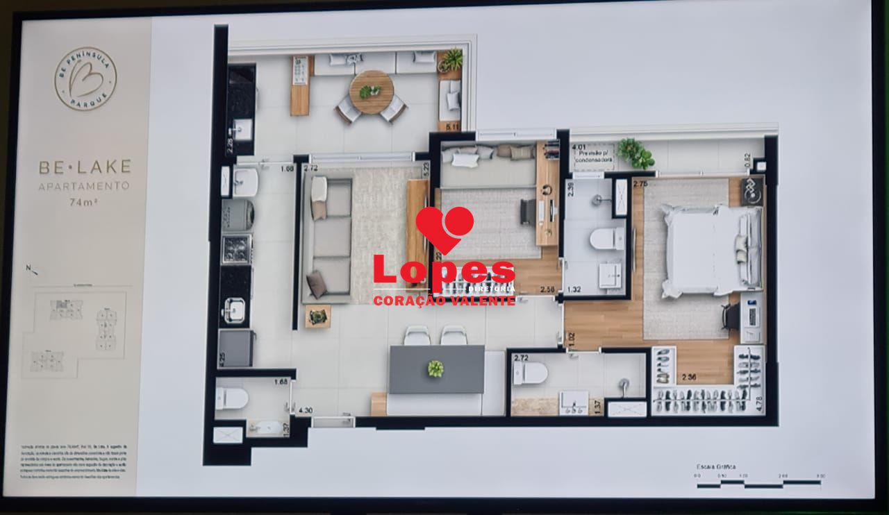 Apartamento, 2 quartos, 75 m² - Foto 39