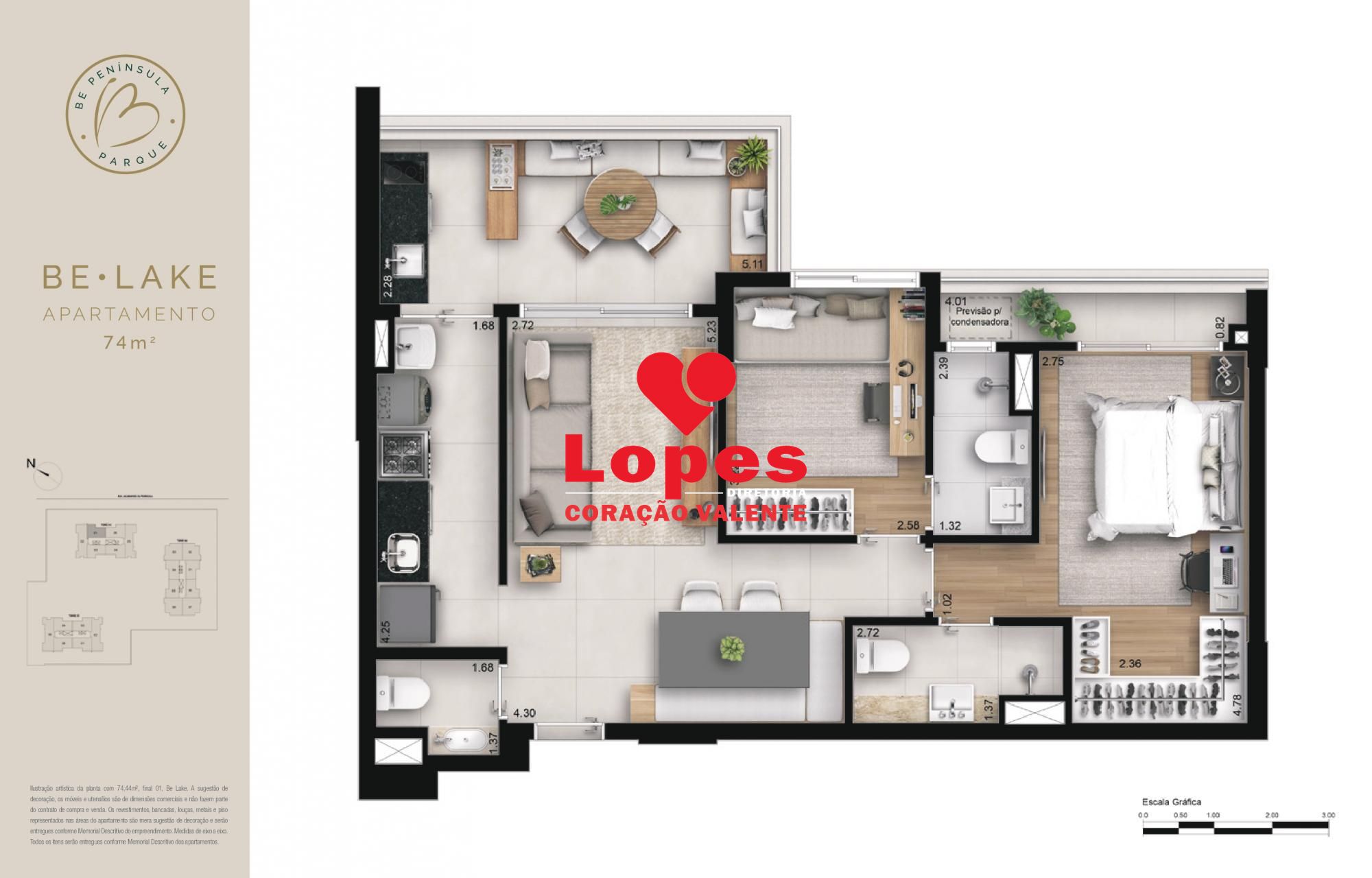 Apartamento, 2 quartos, 75 m² - Foto 22