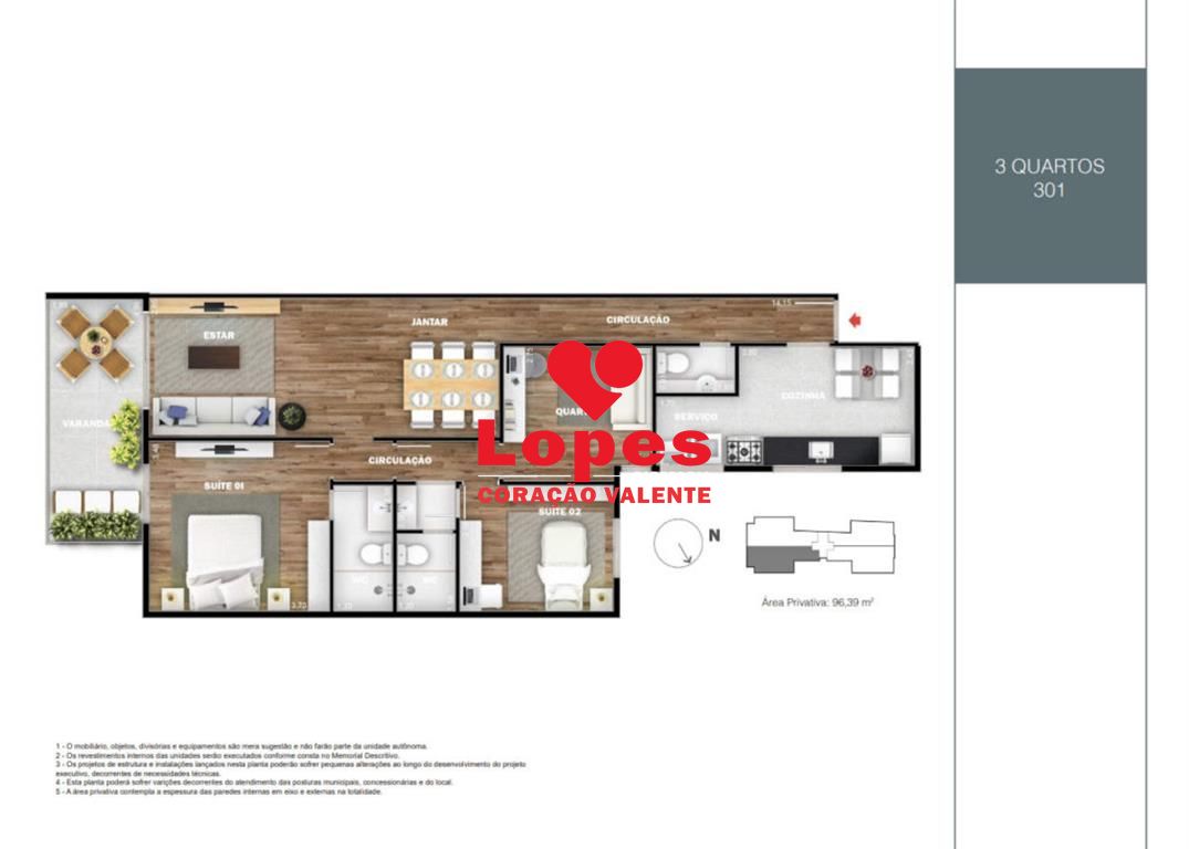 Apartamento, 3 quartos, 90 m² - Foto 21