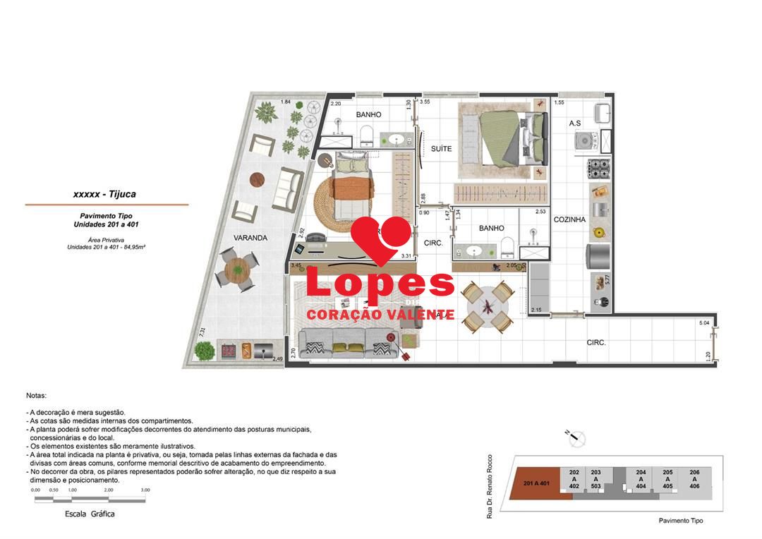 Apartamento, 2 quartos, 84 m² - Foto 9