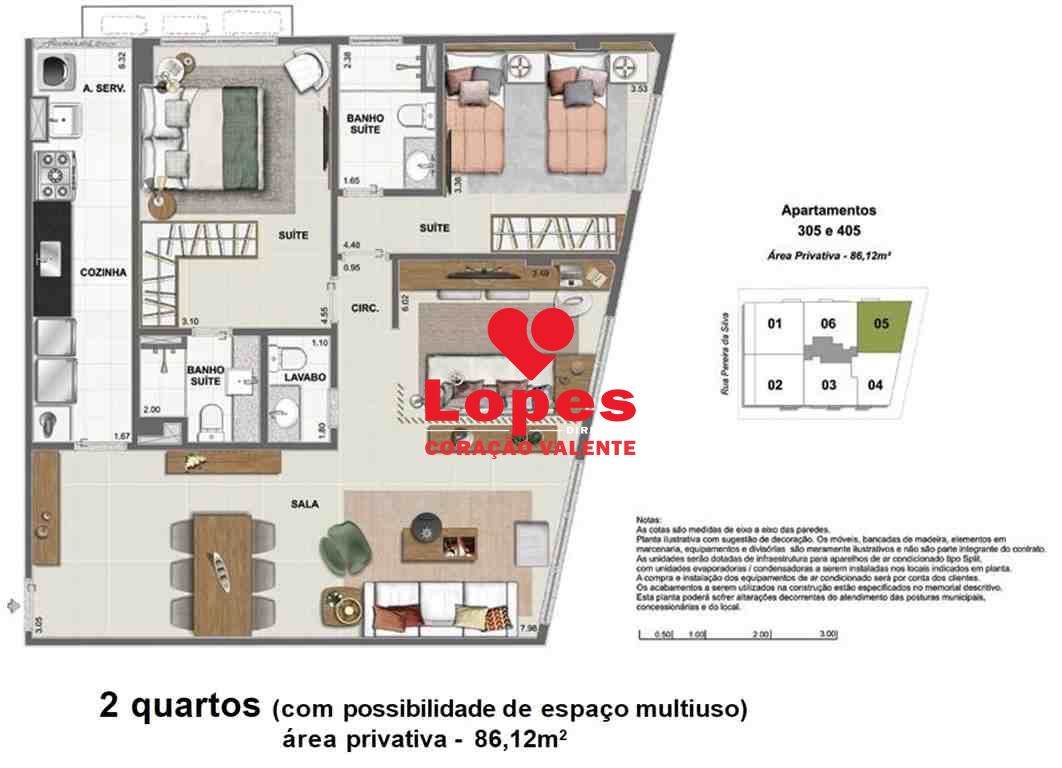 Apartamento à venda com 2 quartos, 76m² - Foto 16