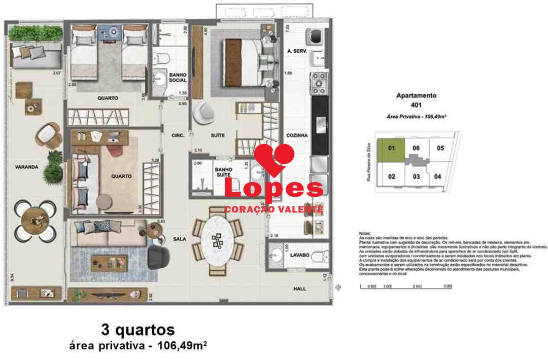 Apartamento à venda com 2 quartos, 76m² - Foto 14