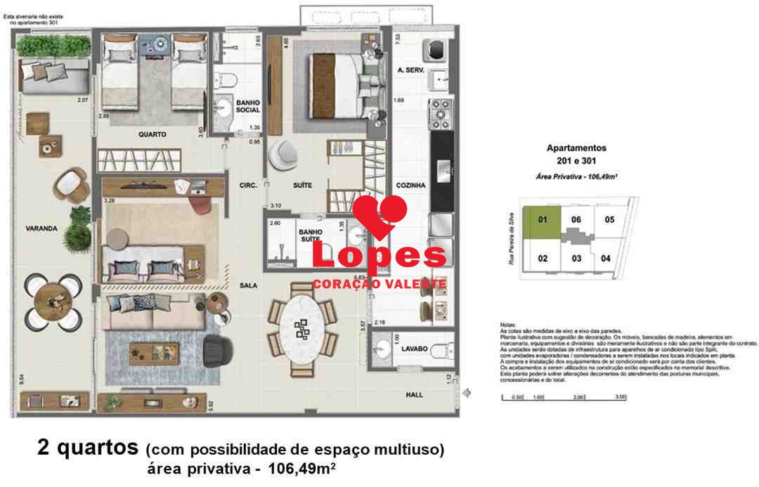 Apartamento à venda com 2 quartos, 76m² - Foto 15