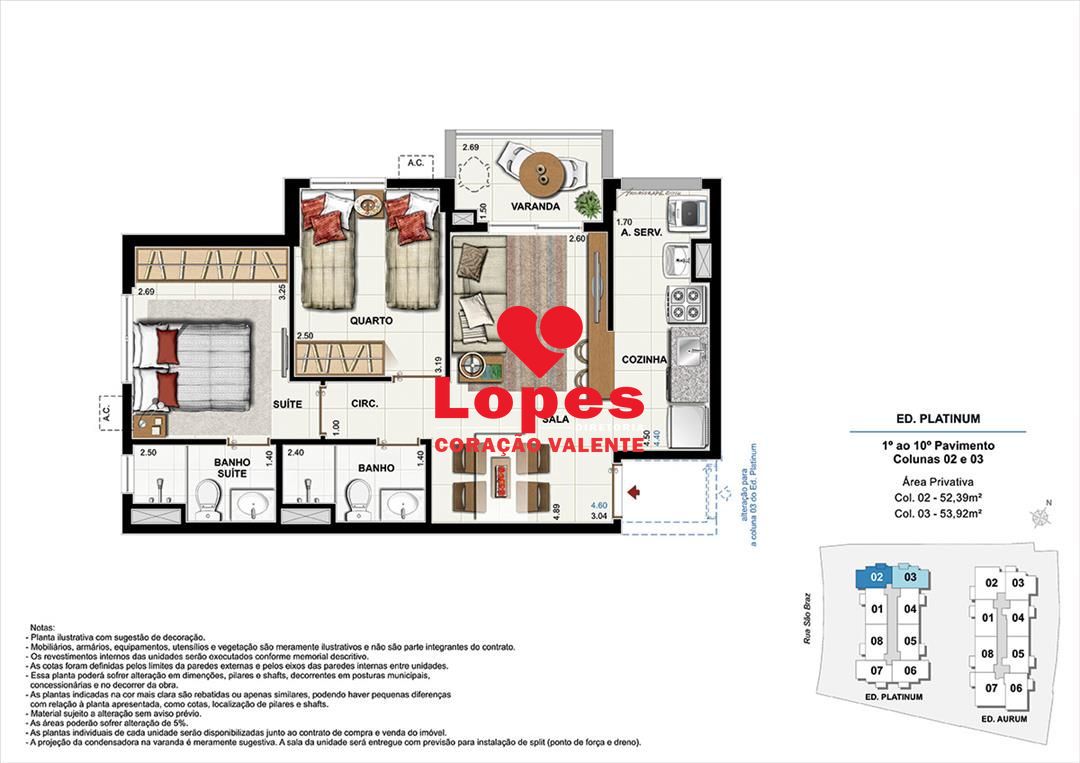 Apartamento à venda com 2 quartos, 60m² - Foto 26