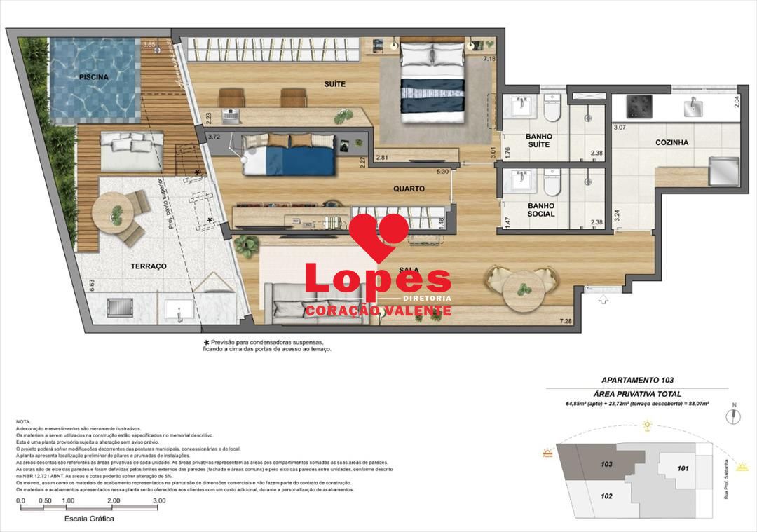 Cobertura à venda com 3 quartos, 133m² - Foto 20