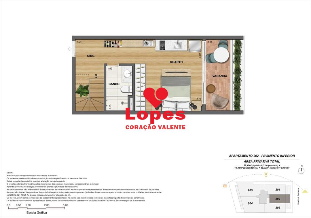 Cobertura, 3 quartos, 133 m² - Foto 18