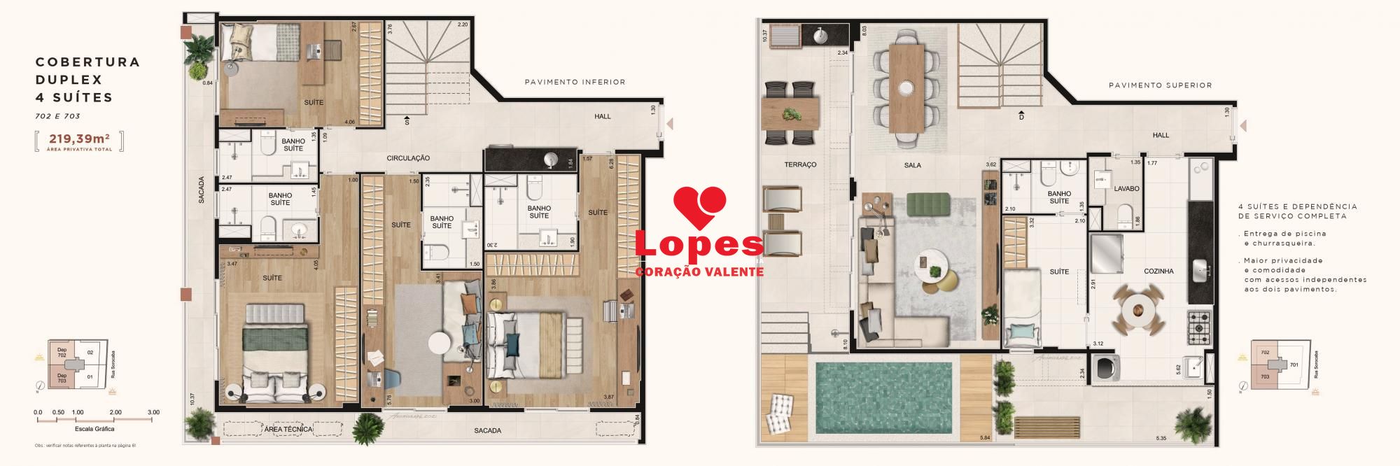 Apartamento à venda com 4 quartos, 128m² - Foto 38