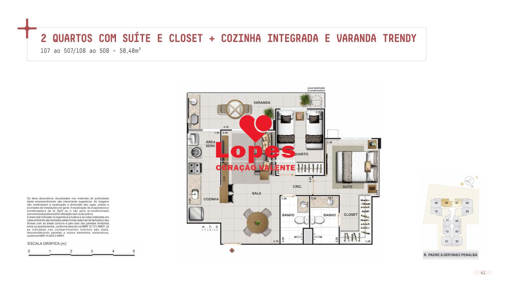 Cobertura, 2 quartos, 105 m² - Foto 25