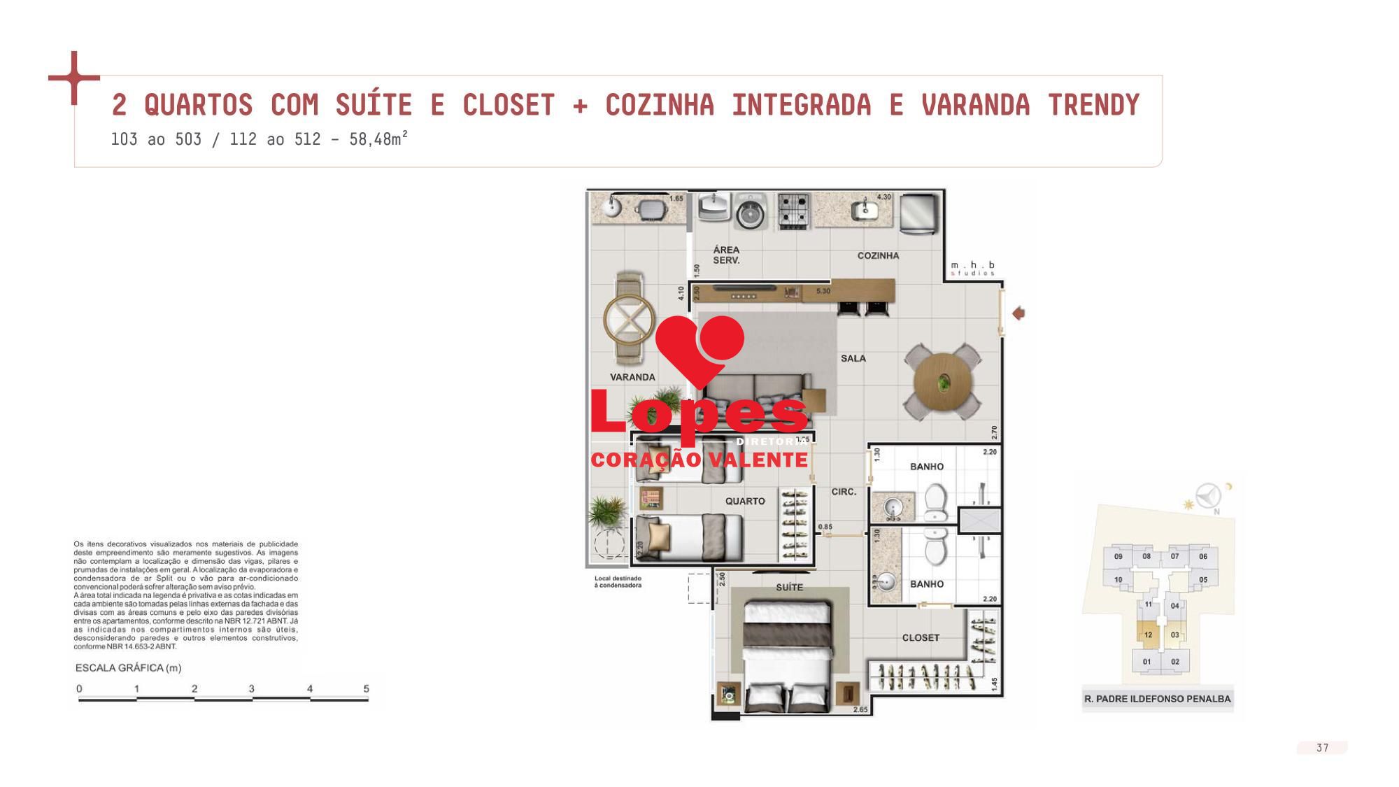 Cobertura, 2 quartos, 105 m² - Foto 29