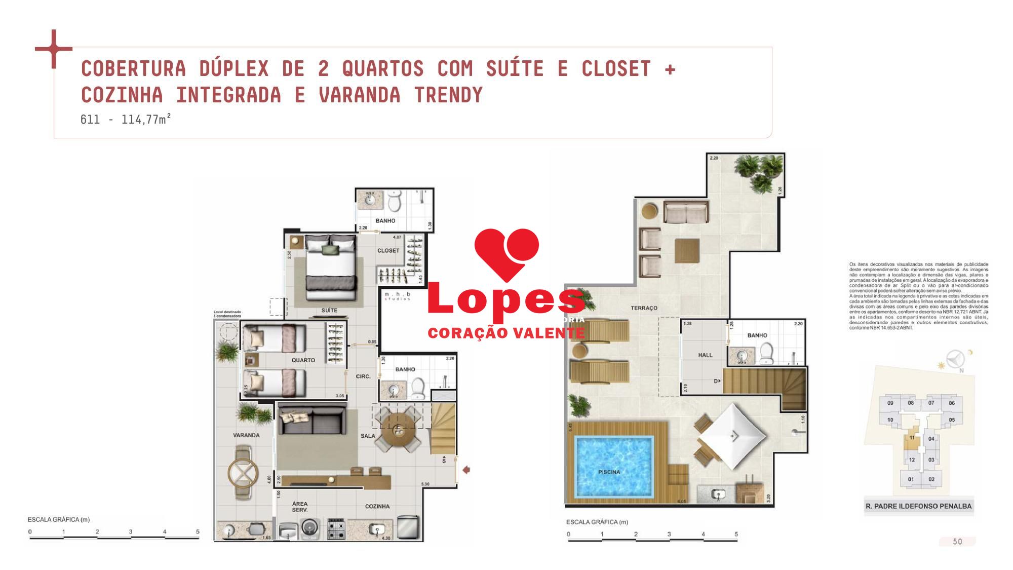 Cobertura, 2 quartos, 105 m² - Foto 21