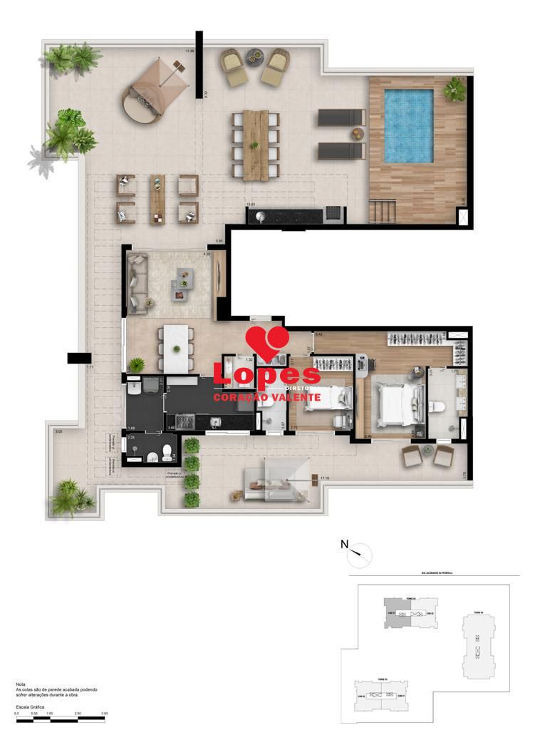 Cobertura à venda com 2 quartos, 269m² - Foto 48