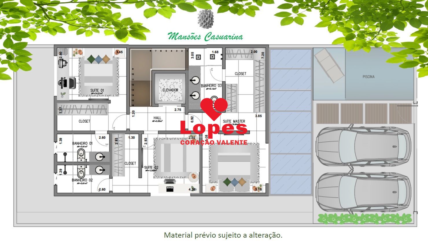 Casa de Condomínio, 4 quartos - Foto 9
