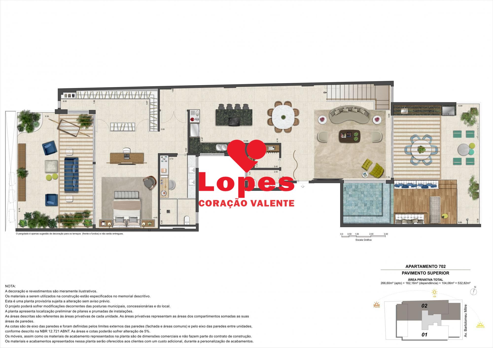Apartamento à venda com 4 quartos, 266m² - Foto 36