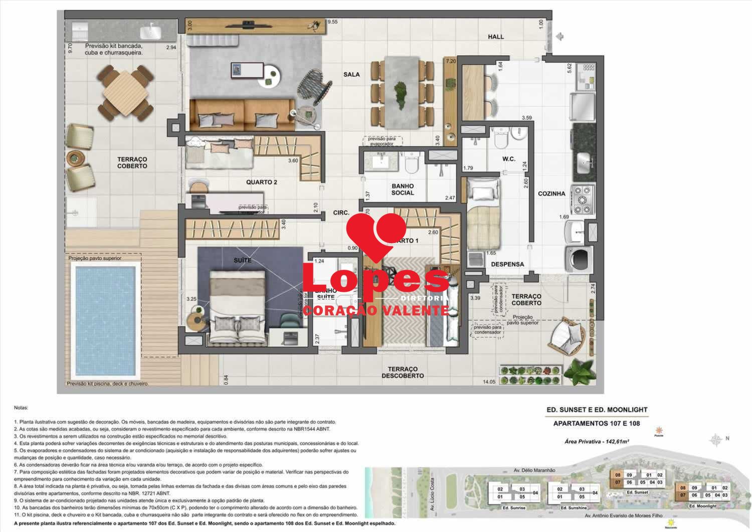 Apartamento à venda com 3 quartos, 139m² - Foto 14