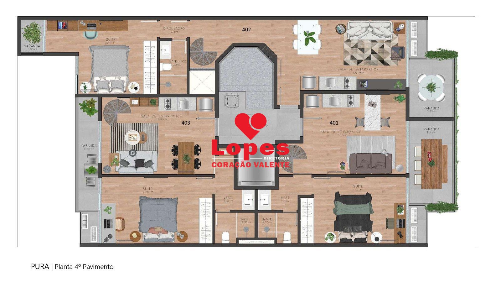 Cobertura, 1 quarto, 90 m² - Foto 21