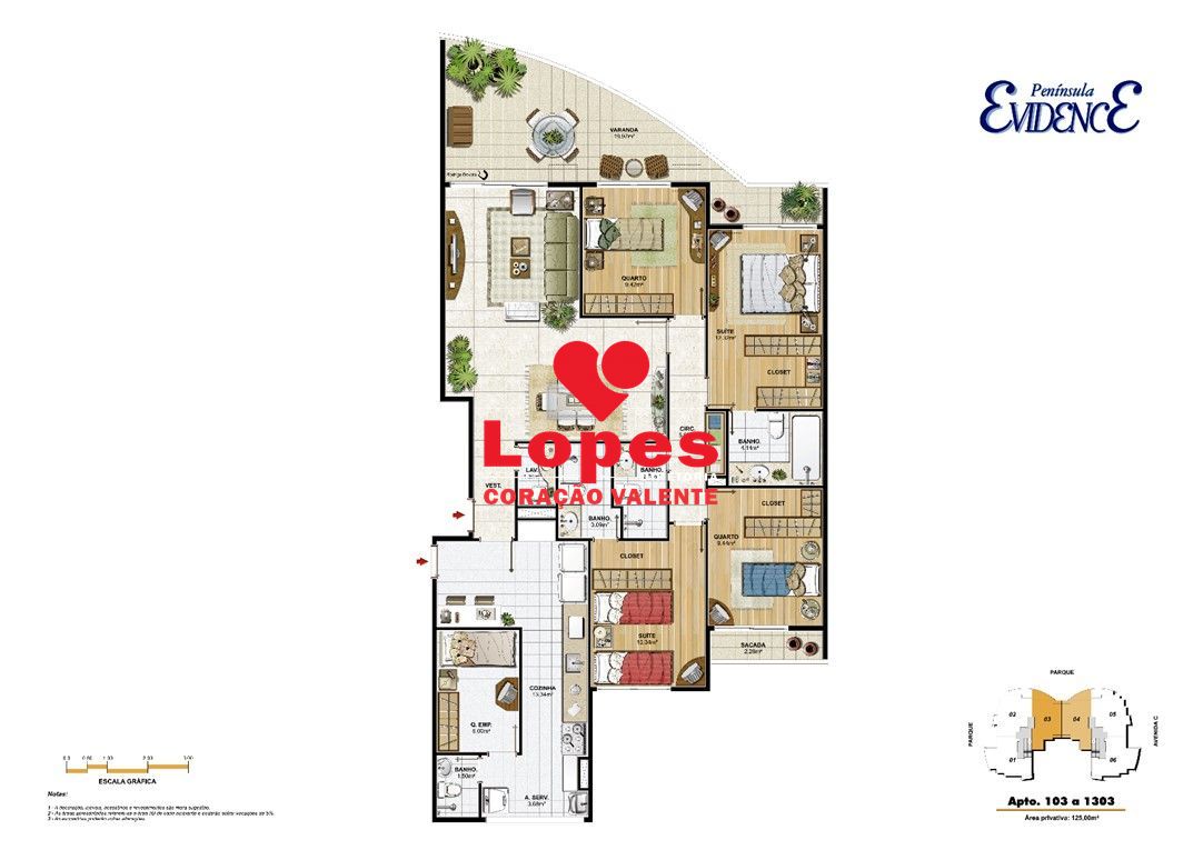 Apartamento, 4 quartos, 146 m² - Foto 3