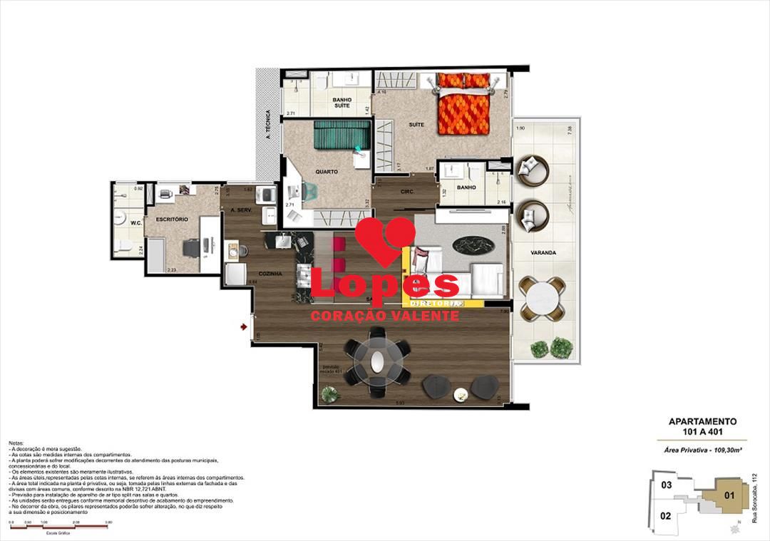 Apartamento, 3 quartos, 101 m² - Foto 16