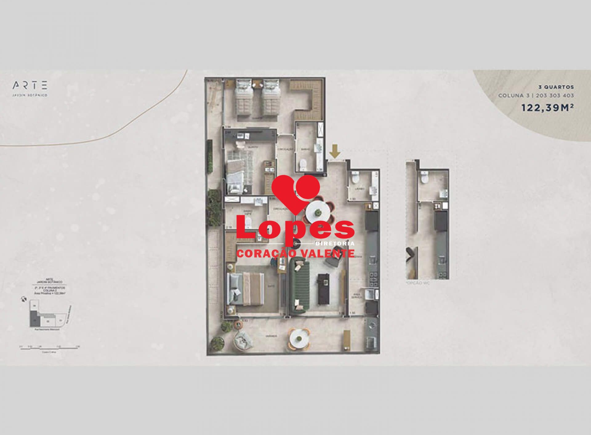 Apartamento, 3 quartos, 122 m² - Foto 7