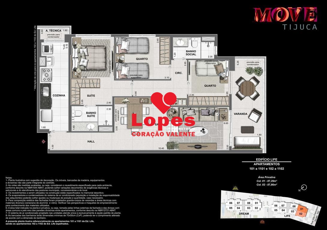 Apartamento à venda com 3 quartos, 82m² - Foto 17