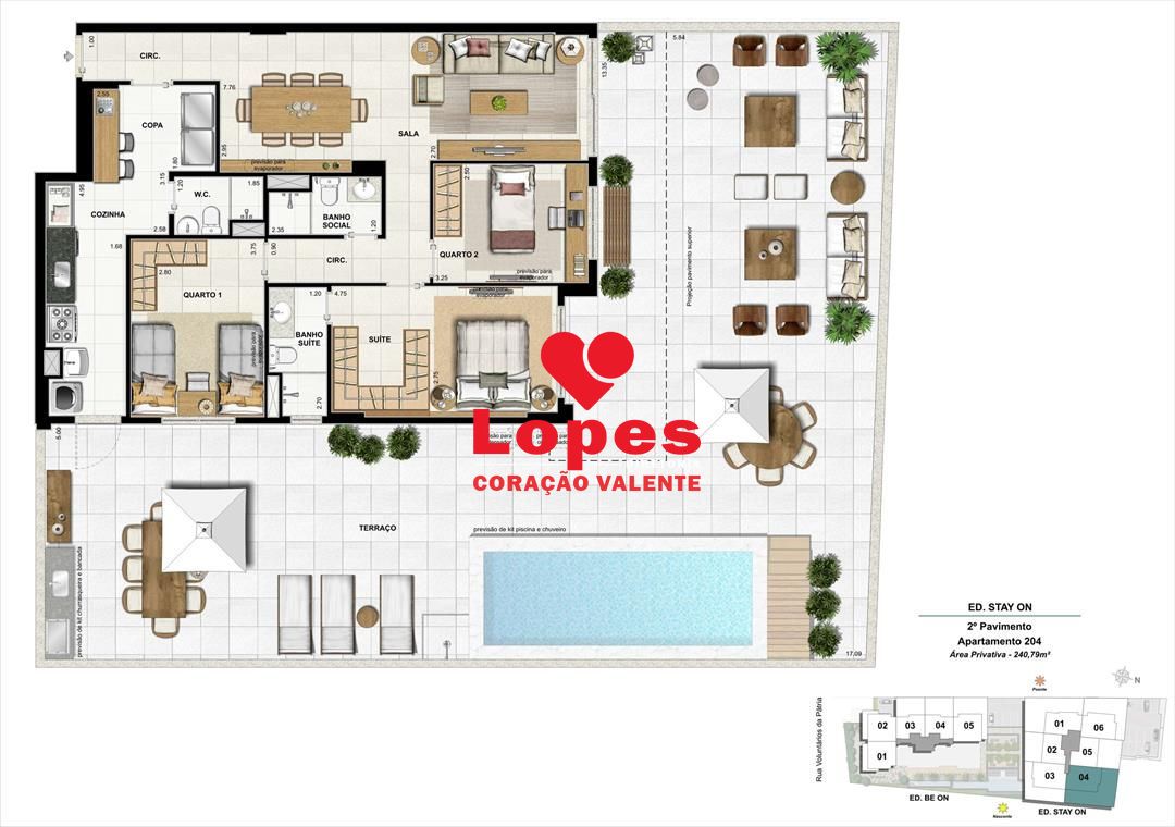 Apartamento, 3 quartos, 240 m² - Foto 21