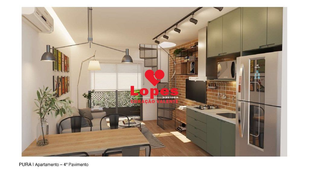 Apartamento, 1 quarto, 54 m² - Foto 1
