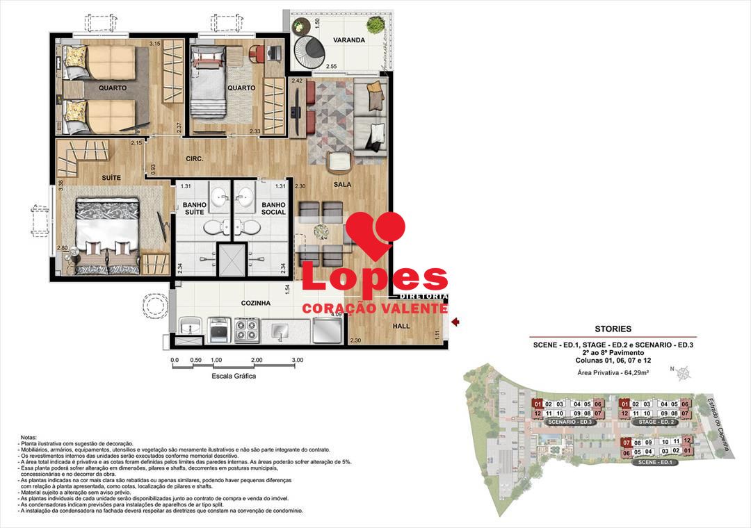 Apartamento, 2 quartos, 52 m² - Foto 25