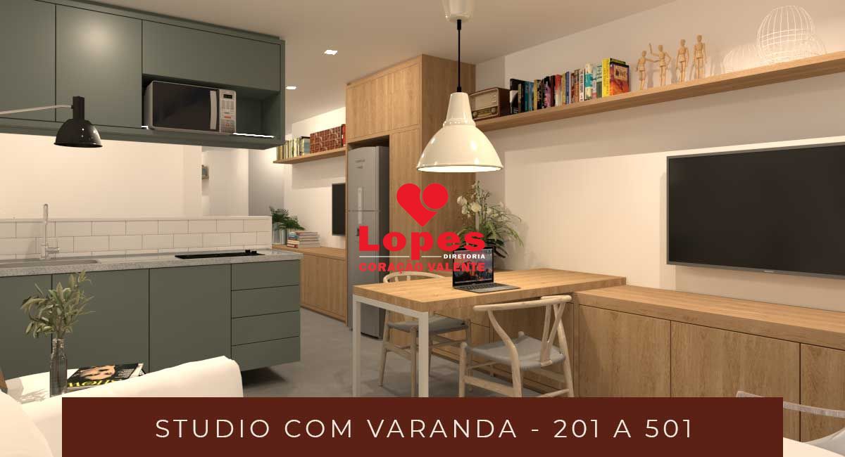 Apartamento, 1 quarto, 45 m² - Foto 1