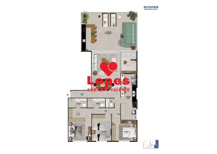 Apartamento à venda com 3 quartos, 119m² - Foto 14