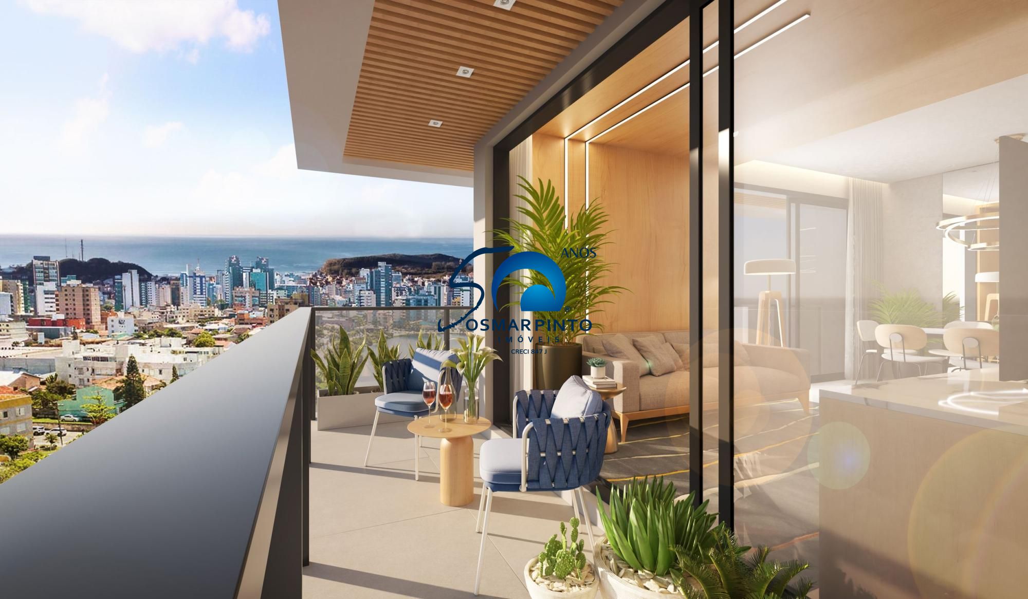 apartamento com vista para lagoa  em torres