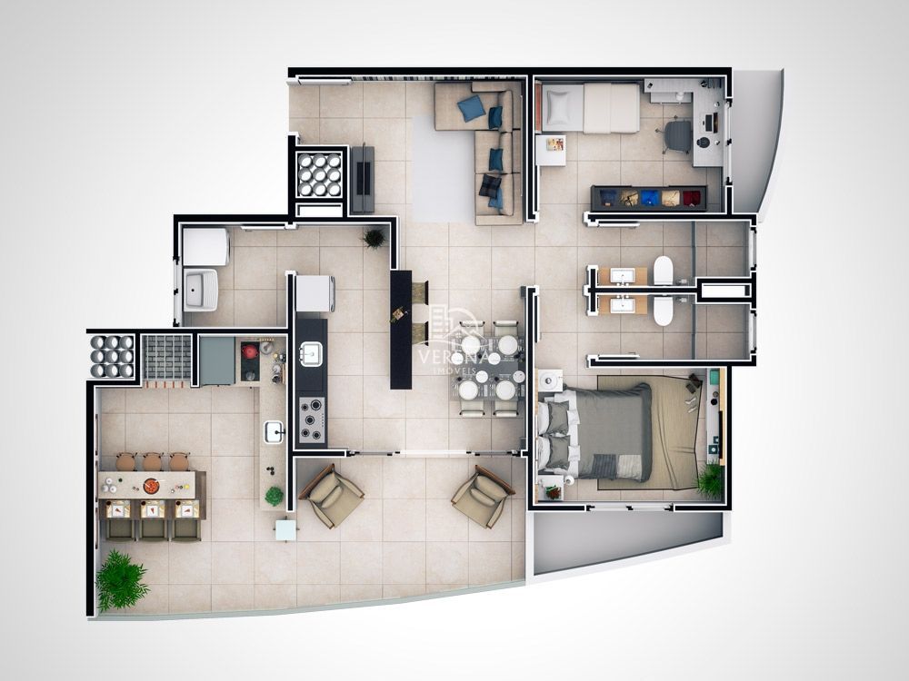 Apartamento, 2 quartos, 104 m² - Foto 4