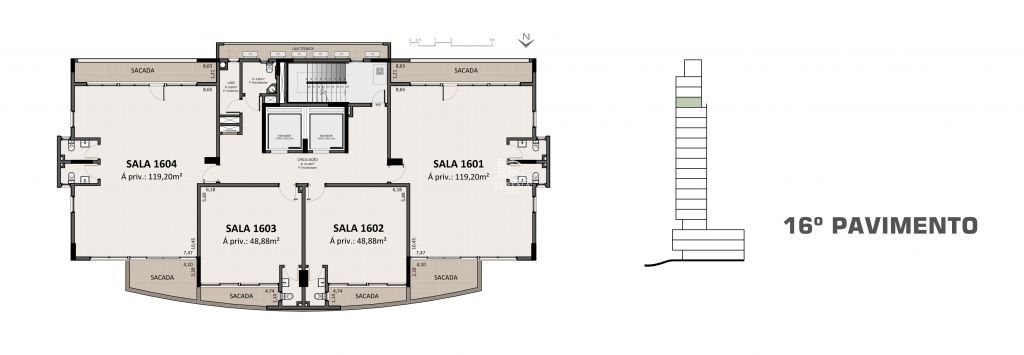 Sala-Conjunto, 119 m² - Foto 7
