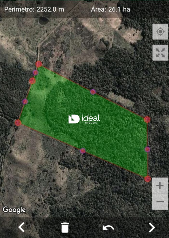 Lote/Terreno Comercial de 260000m² no bairro Santa Rosa, em Jaguari | Eu Corretor