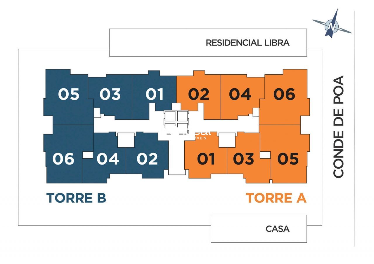 Apartamento de 1 quarto, 47m² no bairro Nossa Senhora do Rosário, em Santa Maria | Eu Corretor