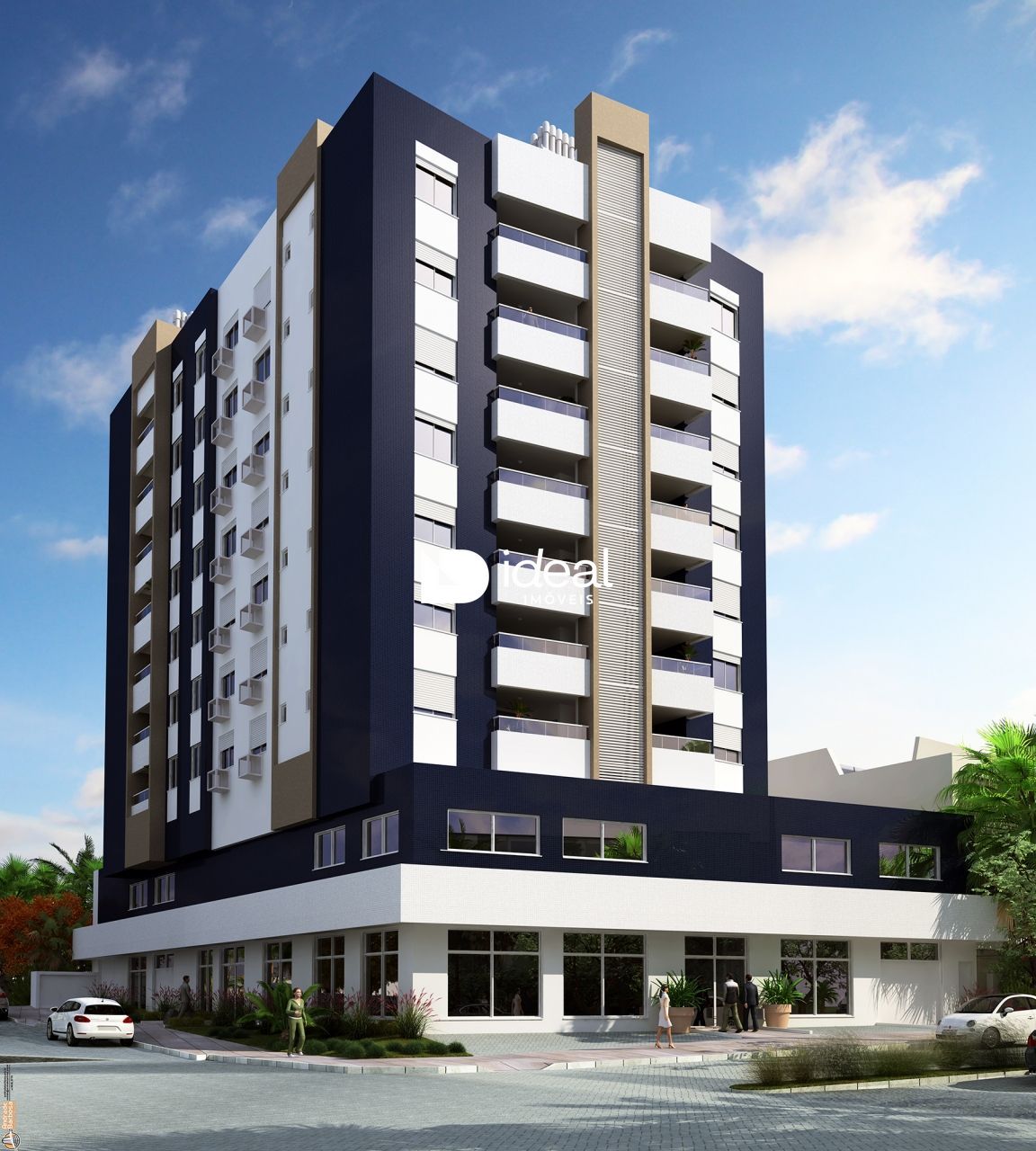Apartamento de 3 quartos, 116m² no bairro Nossa Senhora de Lourdes, em Santa Maria | Eu Corretor