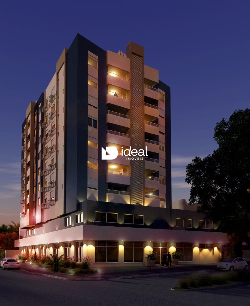 Apartamento de 3 quartos, 116m² no bairro Nossa Senhora de Lourdes, em Santa Maria | Eu Corretor