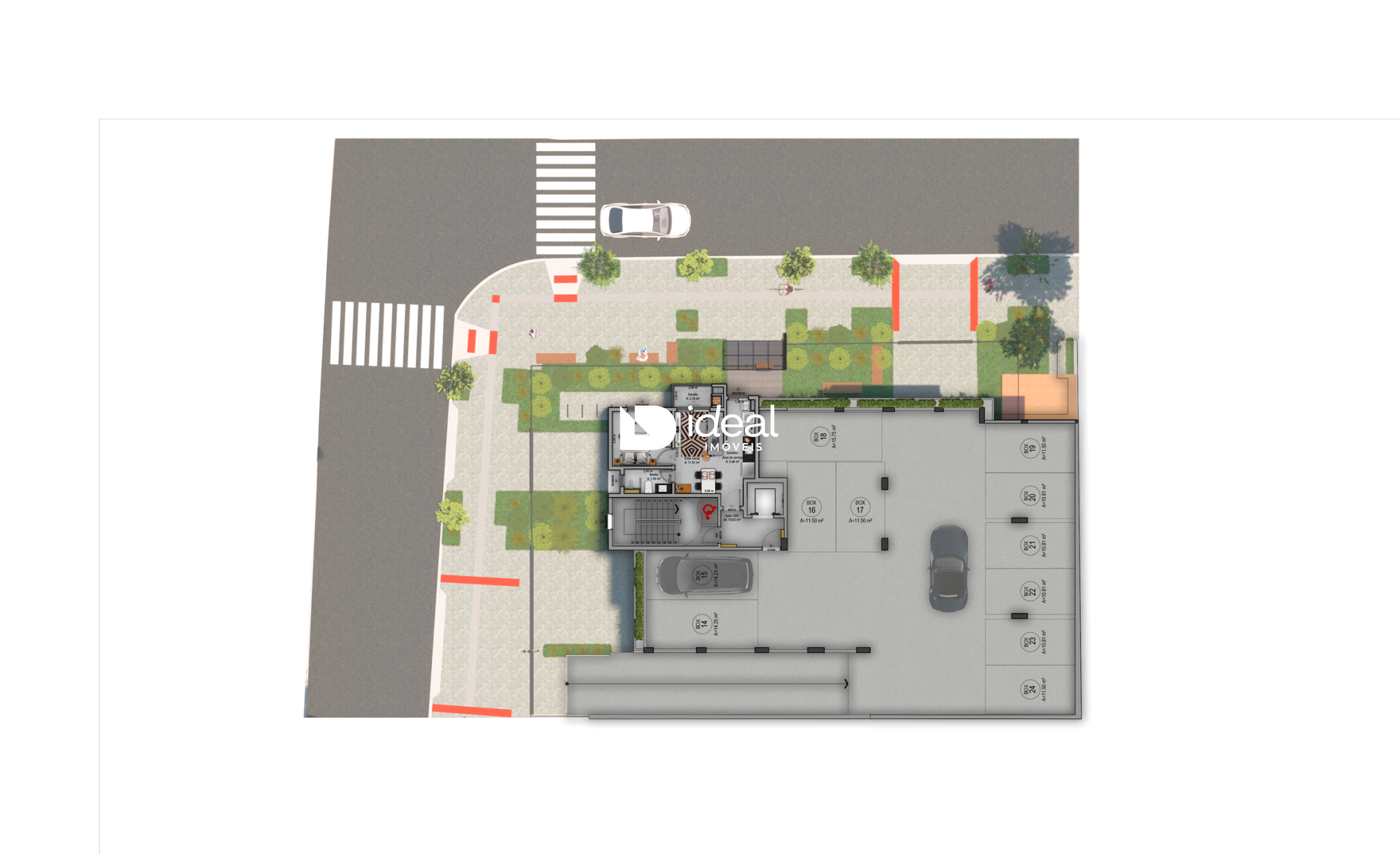Apartamento de 1 quarto, 37m² no bairro Camobi, em Santa Maria | Eu Corretor